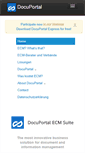 Mobile Screenshot of docuportal.de